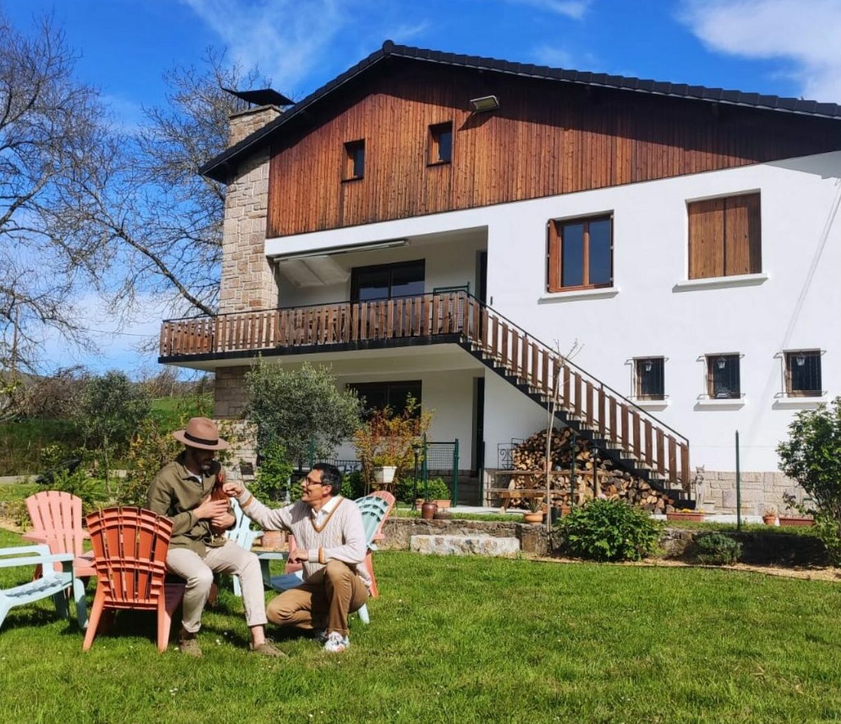 Le Jardin de Moulis - Saint Girons : Patrick et Jonathan